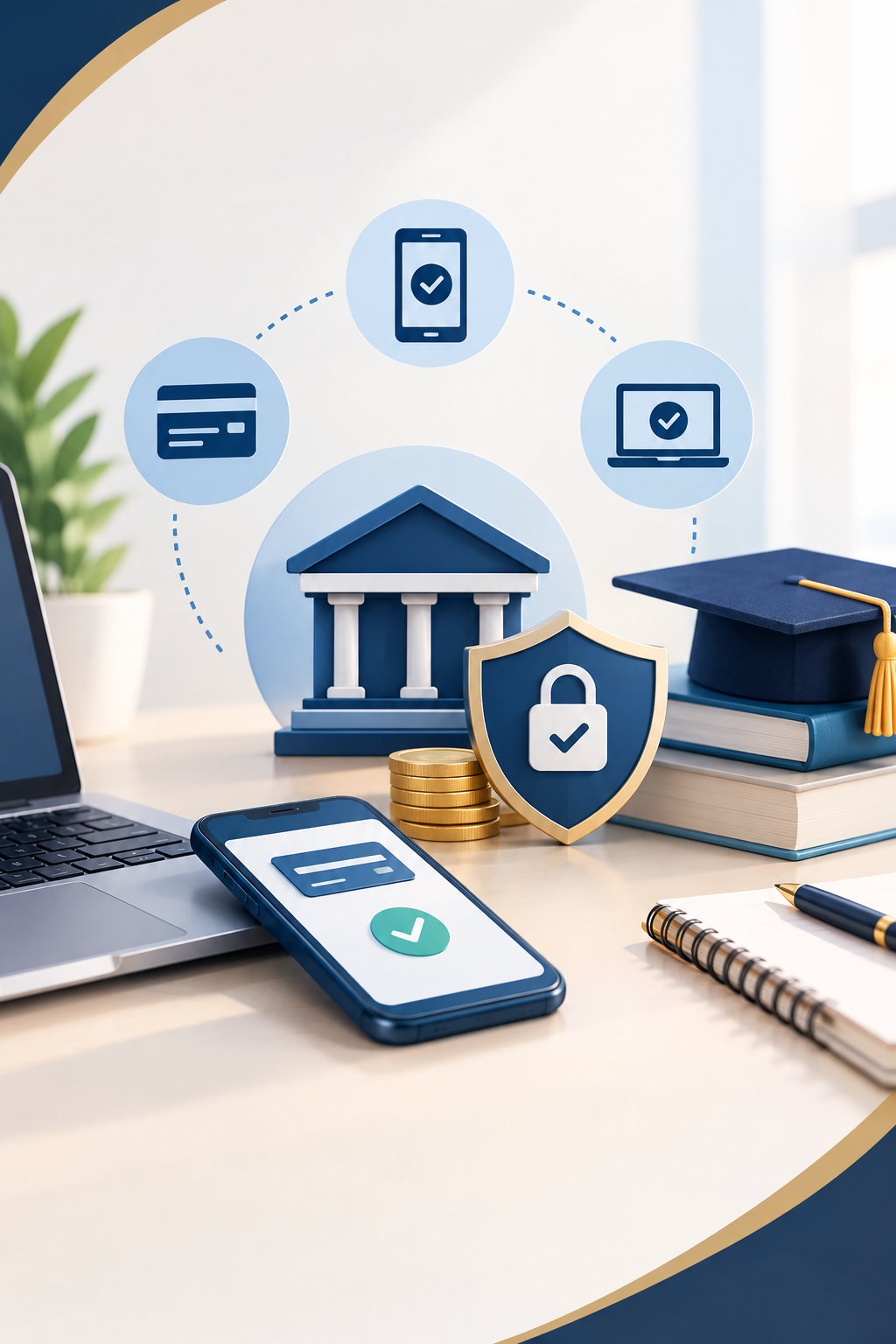 إشعار بلزوم السداد عبر القنوات المعتمدة